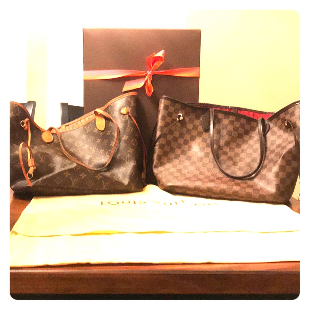 Louis Vuitton NEVERFULL MM Medium tote.